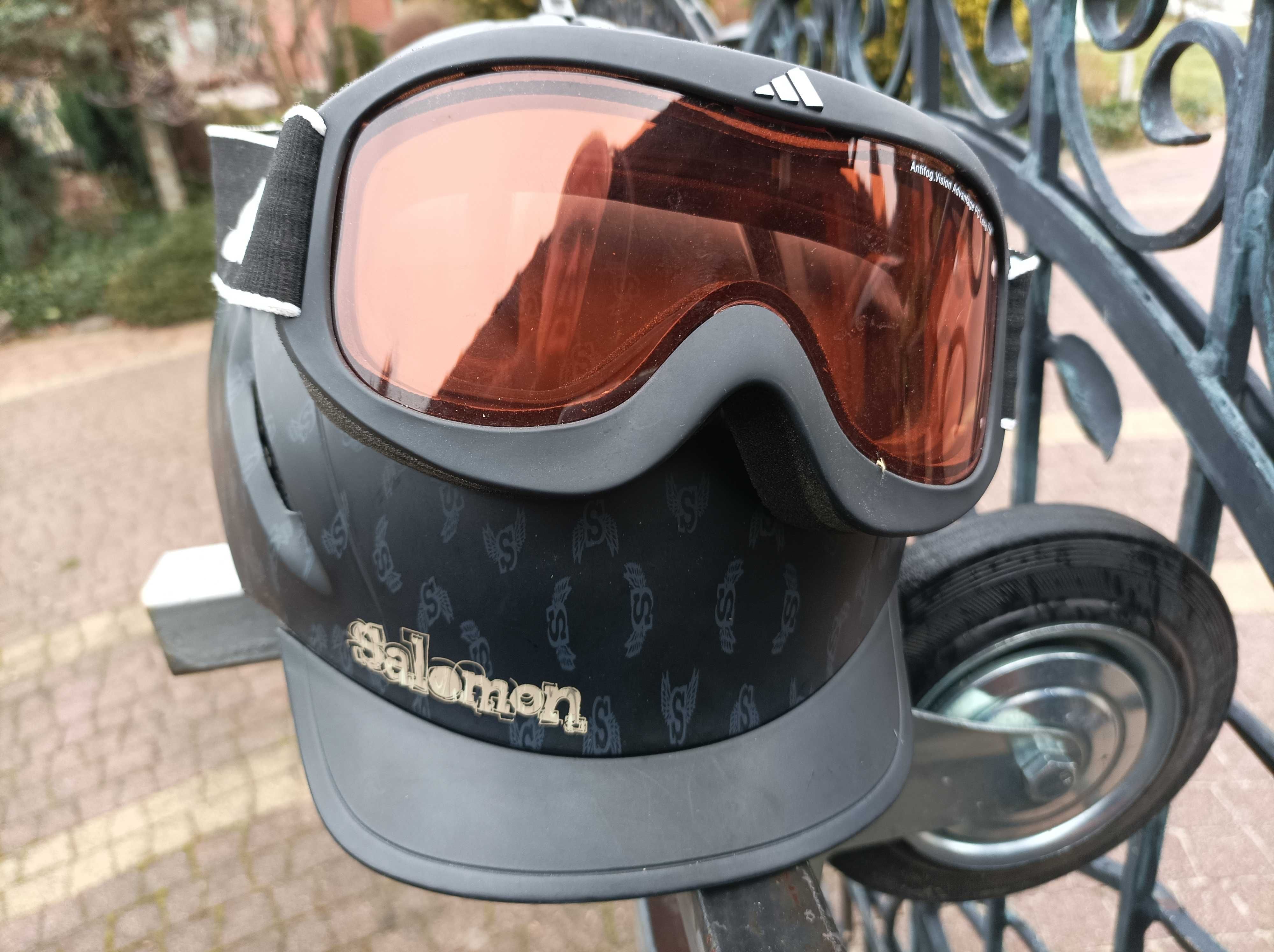 Kask firmowy narciarski Salomon rozmiar XXL