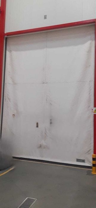 Brama szybkobieżna, rolowana, przemysłowa