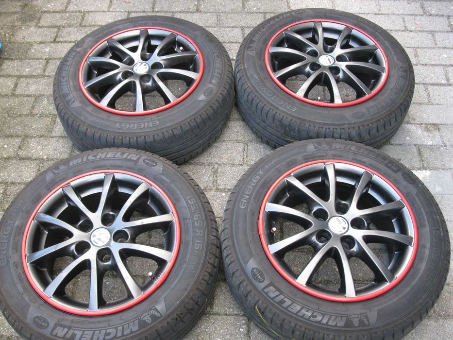 4x Michelin ENERGY 195/65R15 91H 4x5,5mm z Alu 5x100