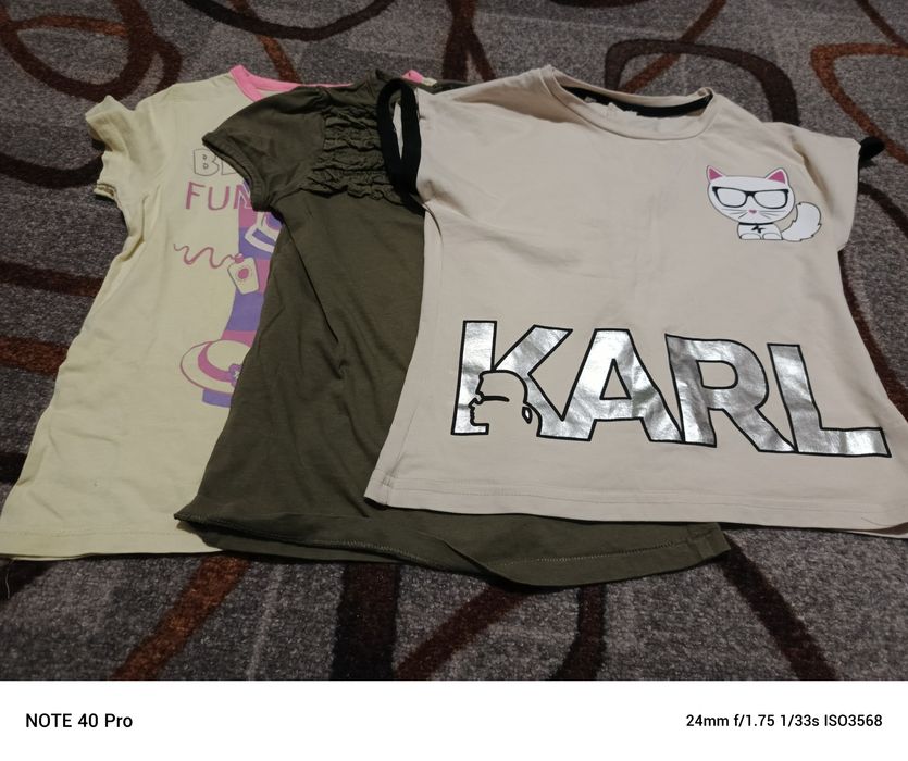 Пакет одягу для дівчинки 122-128см