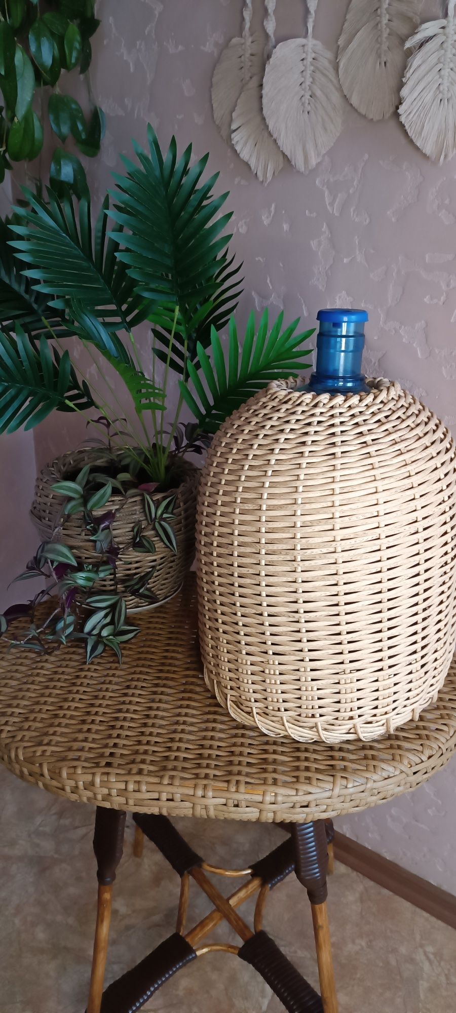 Кошики з ротангу кашпо декор чохол