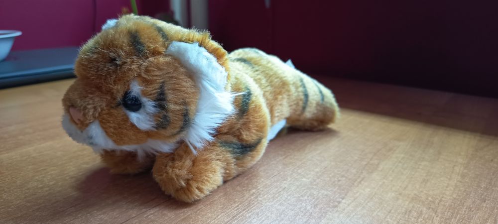 Mała maskotka tygryska