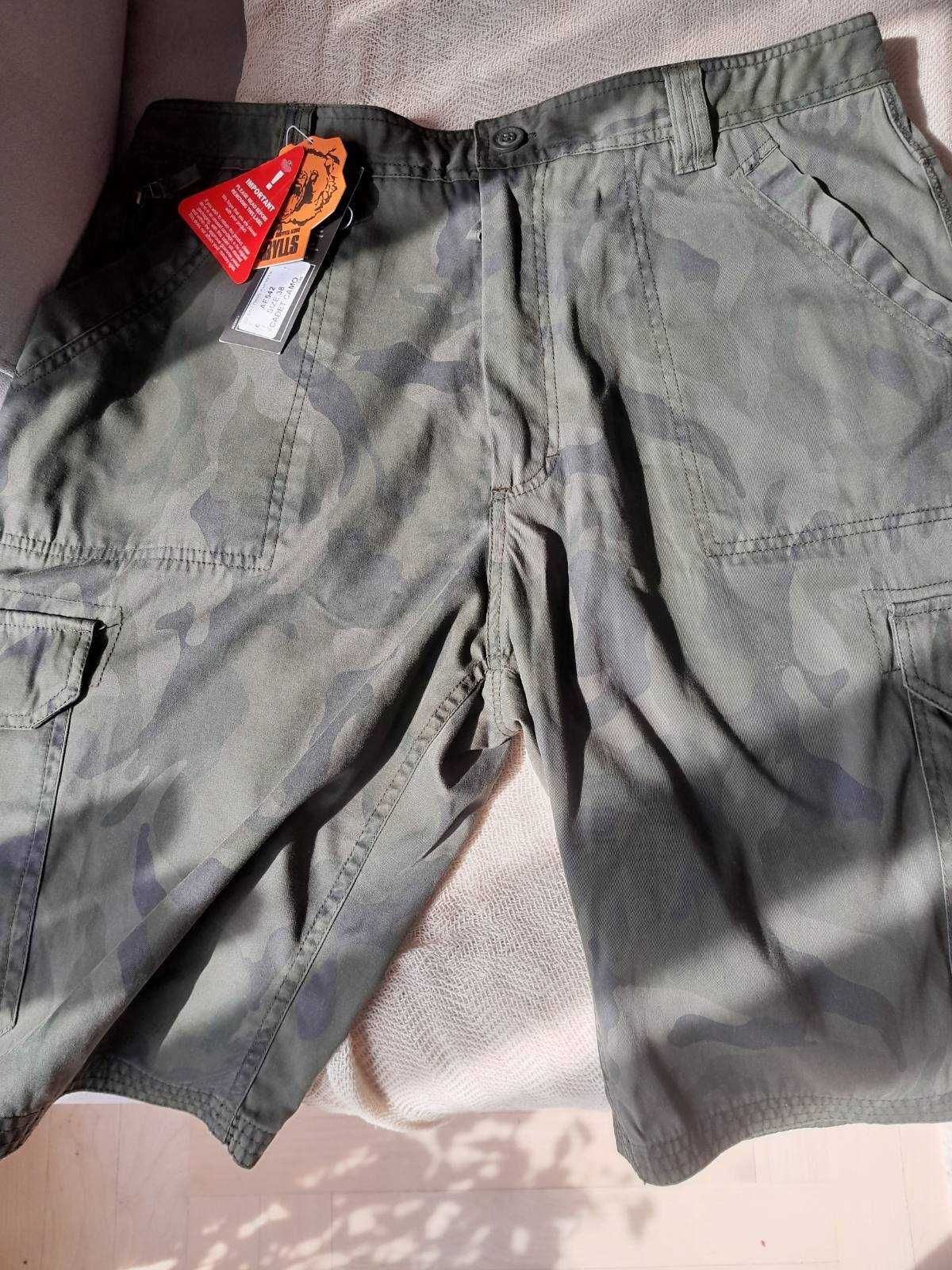 krótkie spodenki Bear Grylls cadet camo 38