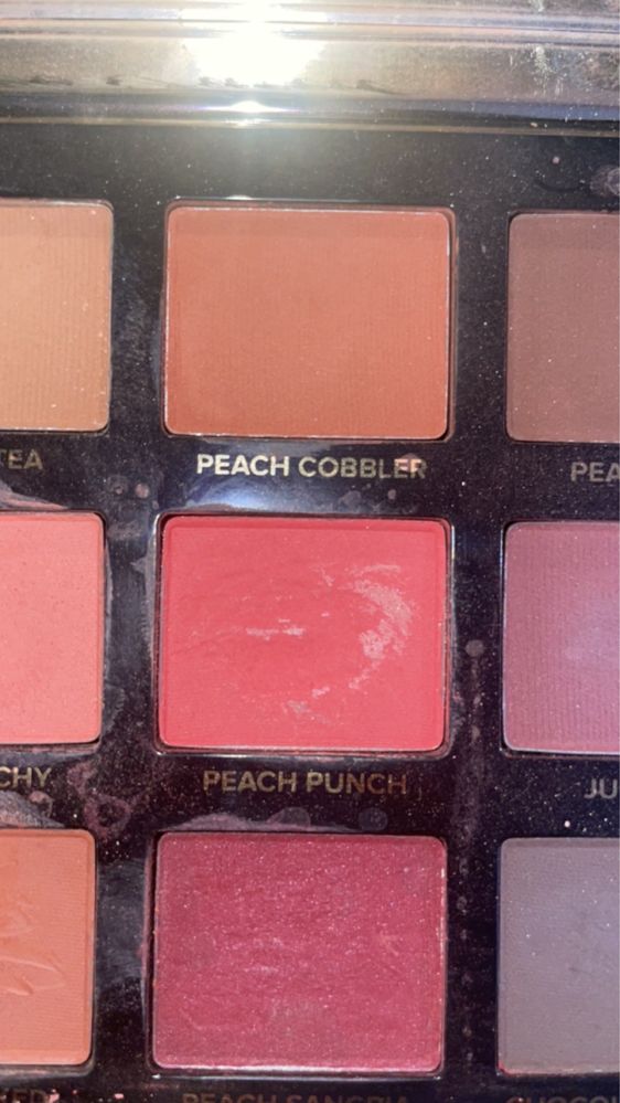 Too Faced Just Peachy Matte paleta cienii do powiek