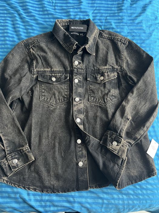 Джинсова сорочка-куртка