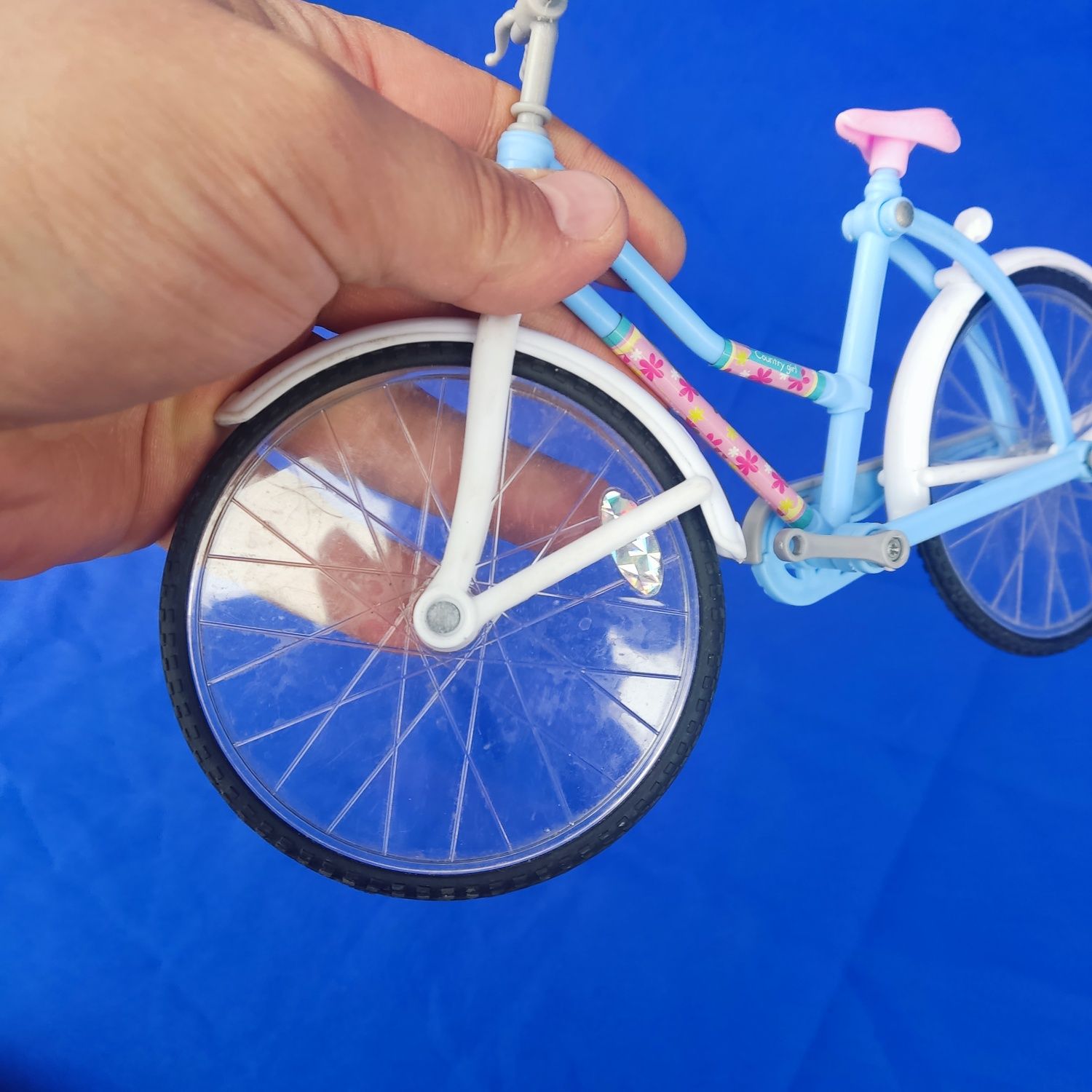 Детская игрушка велосипед для куклы Барби BYL607-1