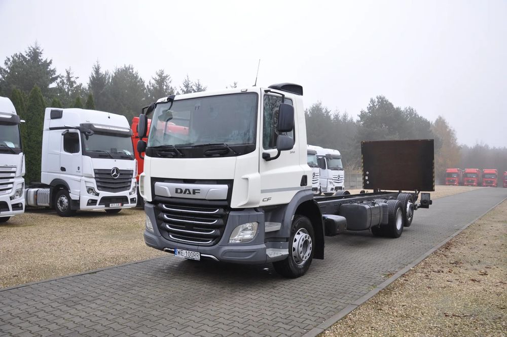 DAF CF 370 6x2  rama 8,5m winda 3 osie