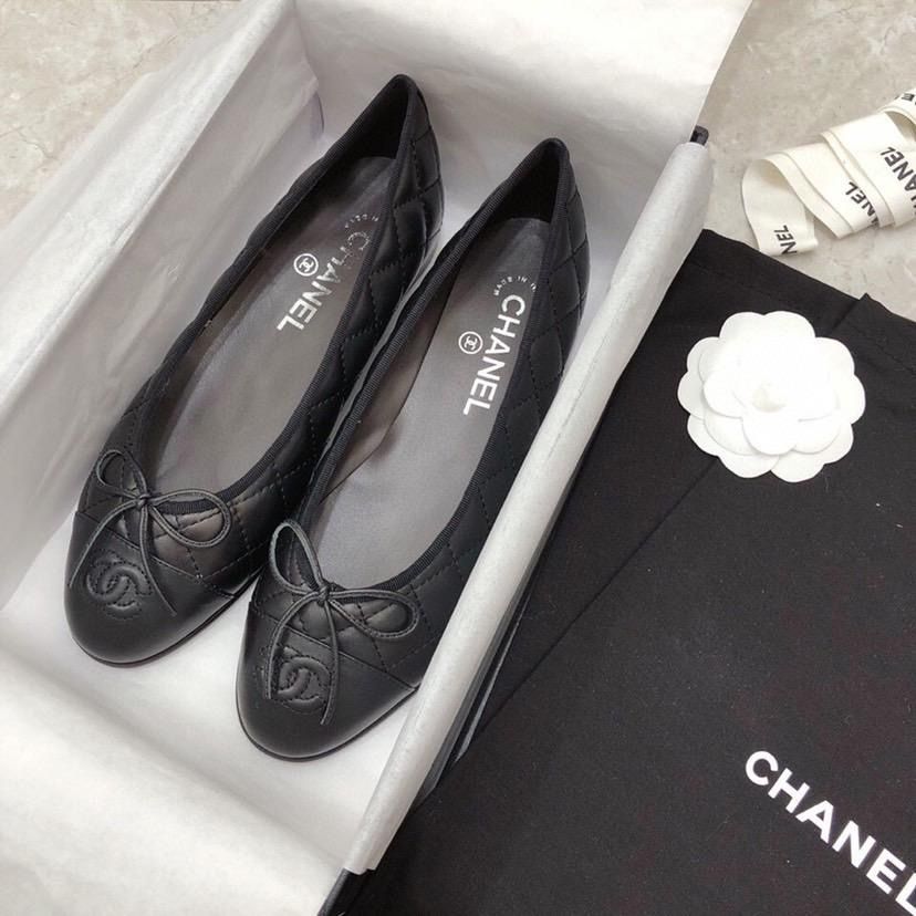 Chanel baleriny flats cambon od reki roz 39 25 cm wkladka