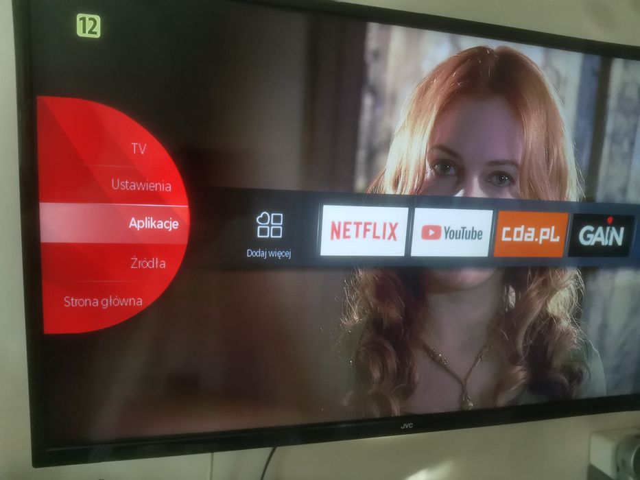 TV JVC 40 cali FULL HD