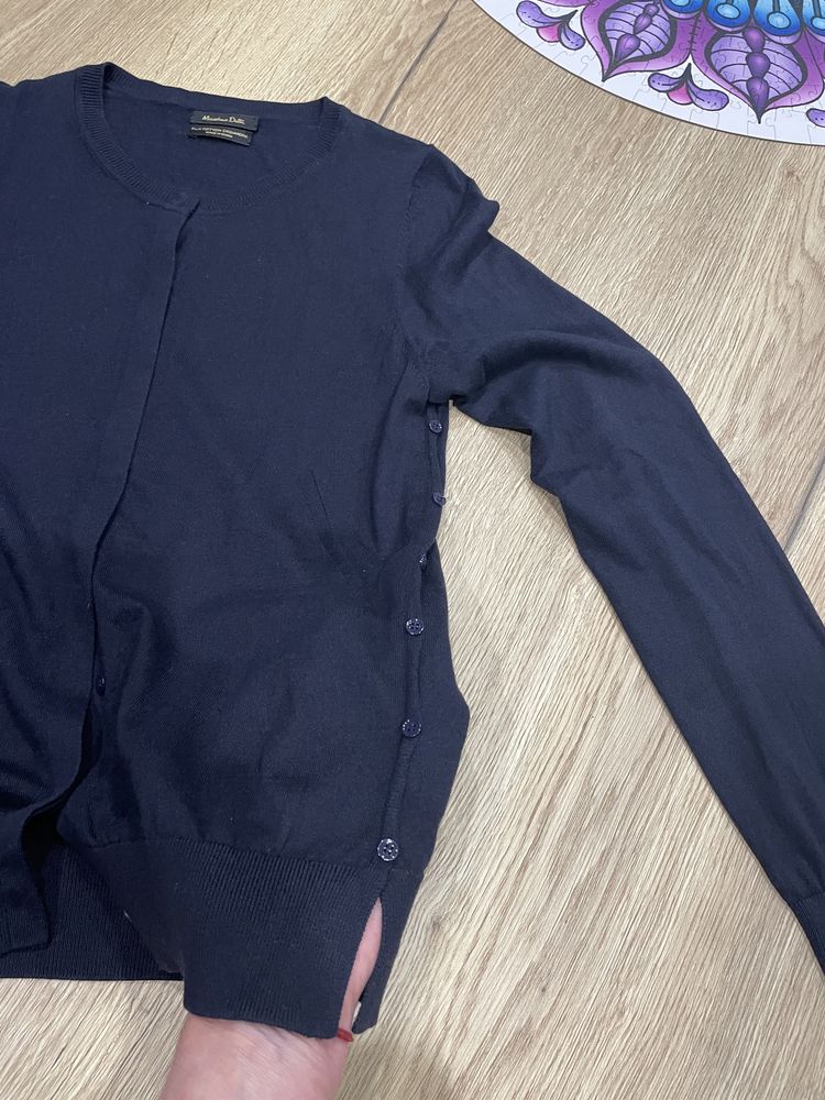 Kardigan Massimo Dutti Jedwab Kaszmir jak Nowy
