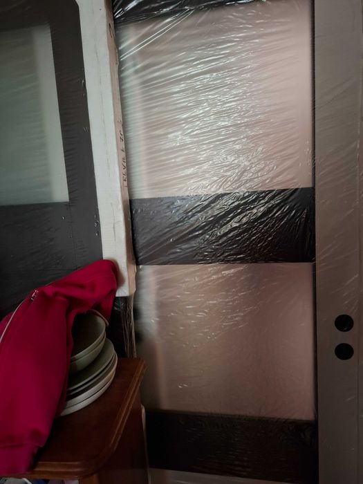 Drzwi wewnętrzne tre venge czarne i brązowe 80L i P