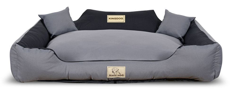 legowisko dla psa kojec mm43 115x95 cm personalizowane ciemnoszare