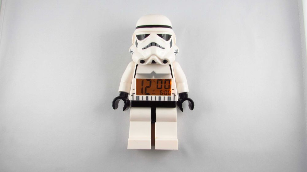 LEGO - Star Wars Stormtrooper - Zegar Budzik Alarm..,