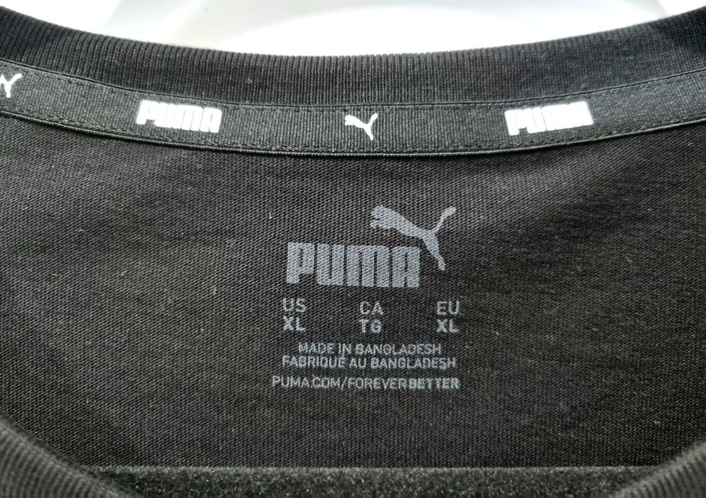 T-shirt krótki oversize Puma Cropped Logo Tee roz. 42/XL