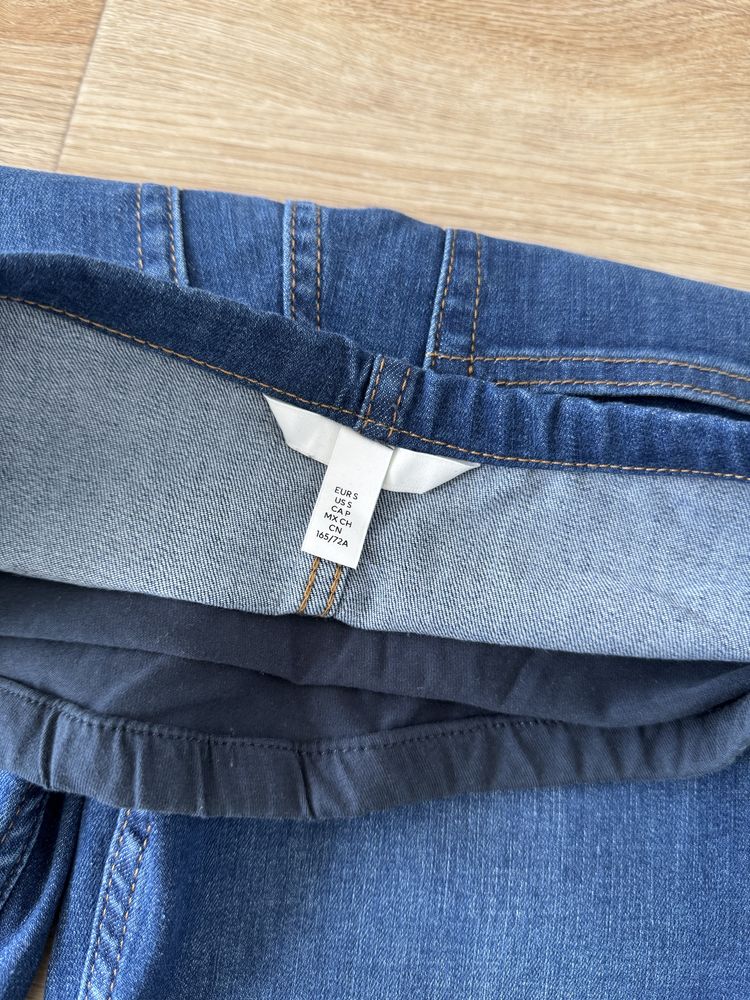Spodnie ciążowe H&M r. 34 jeansy seria MAMA - nieużywane