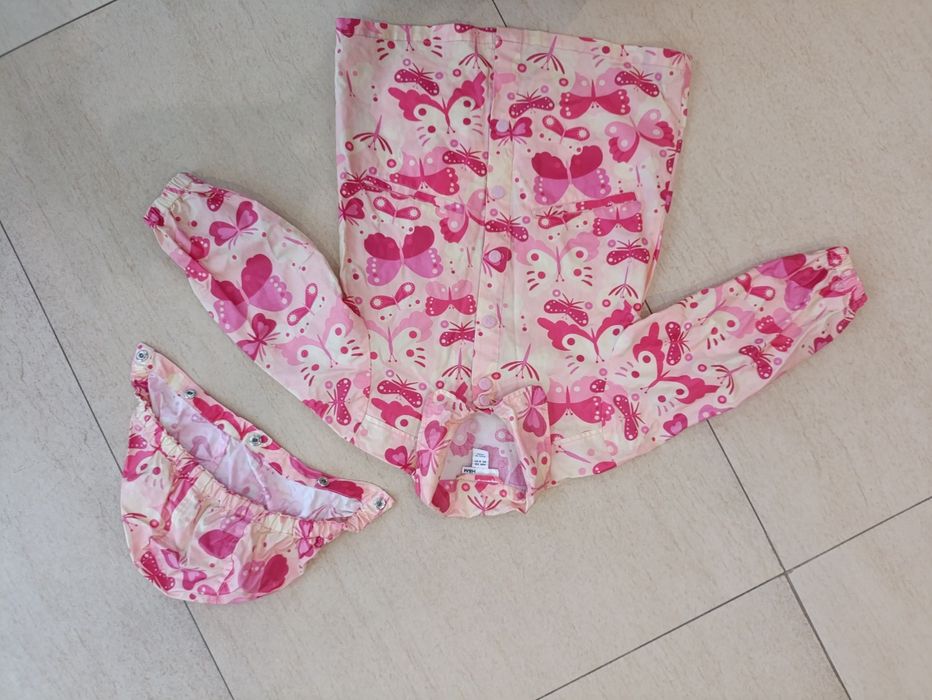 H&M kurtka kurteczka płaszczyk parka przeciwdeszczowa rozm. 110cm.