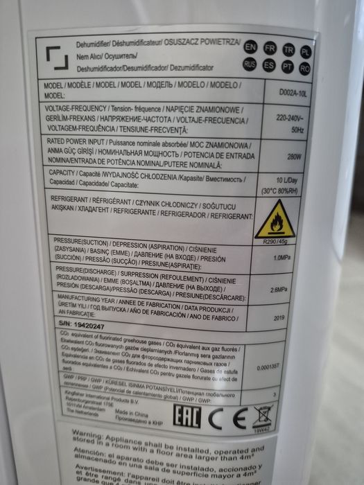 Osuszacz powietrza