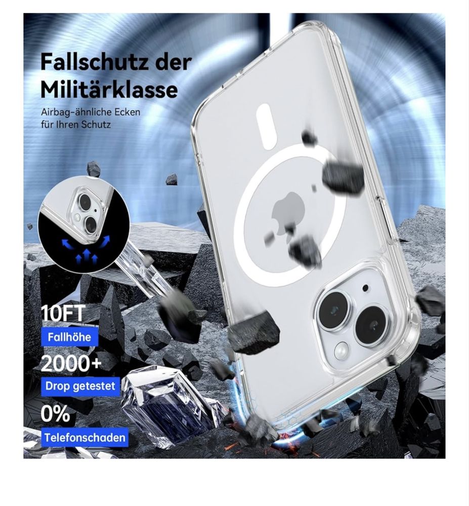 Capa para iPhone 16e / 15/14 / 13