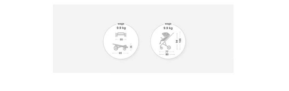 Muuvo Go wózek spacerowy