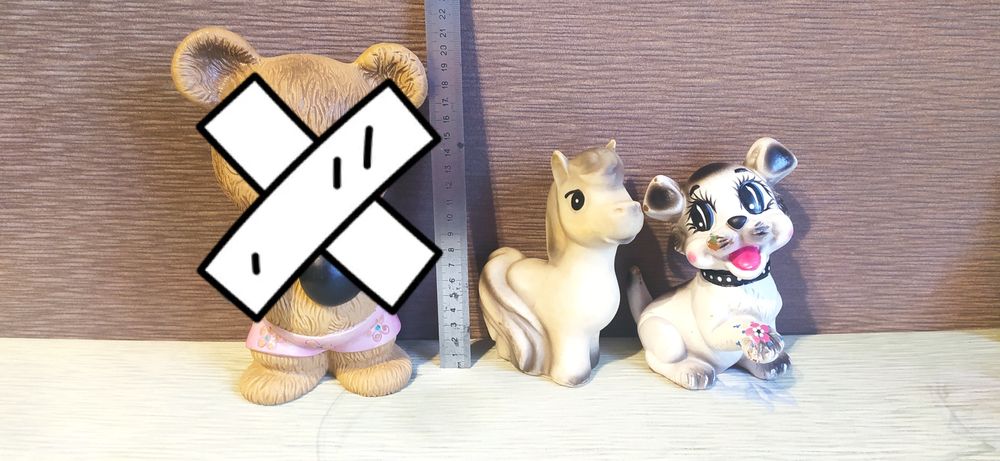 Гумові іграшки часів СРСР