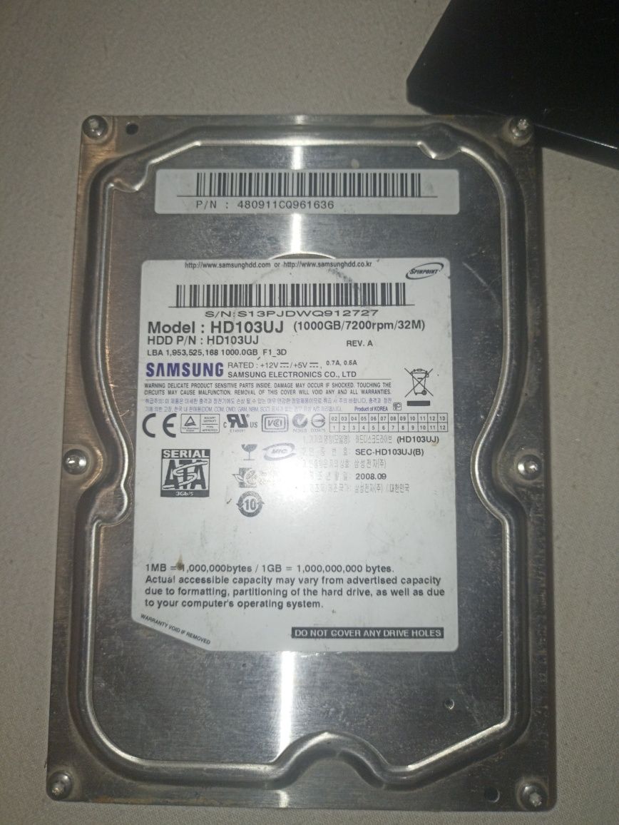 Hdd  Samsung 1tb