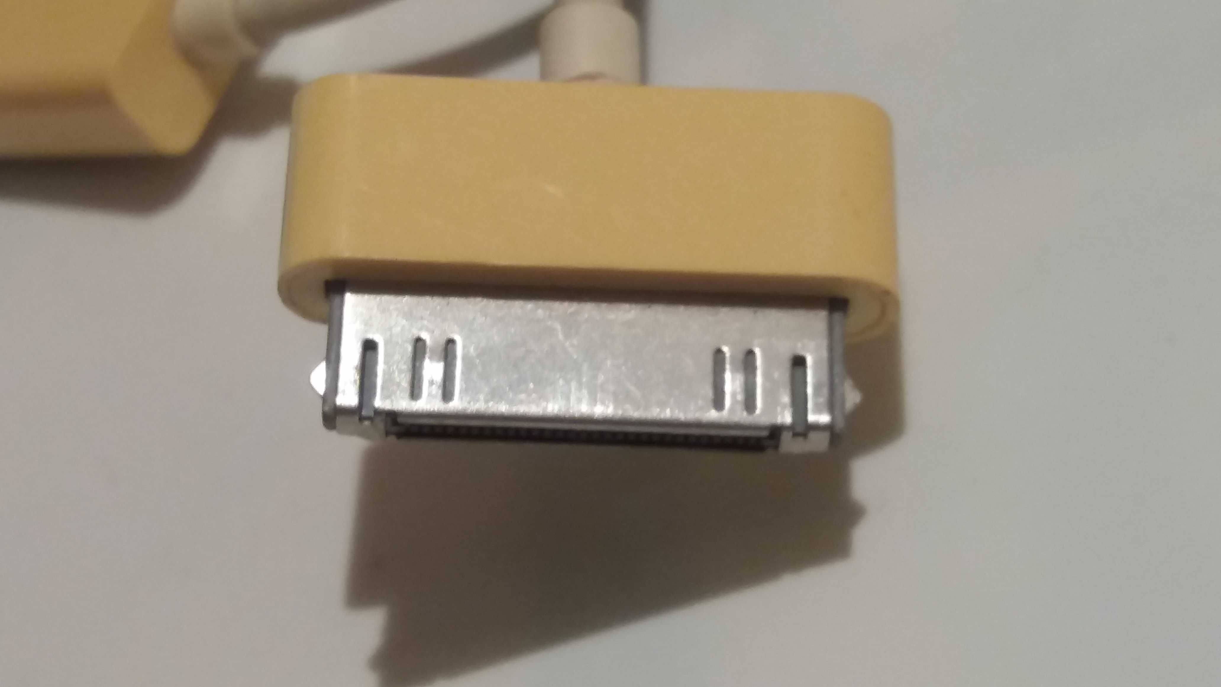 Кабель Apple iPhone, iPod, iPad, Mac, iMac USB-30pin б/у (DV00DV4045)