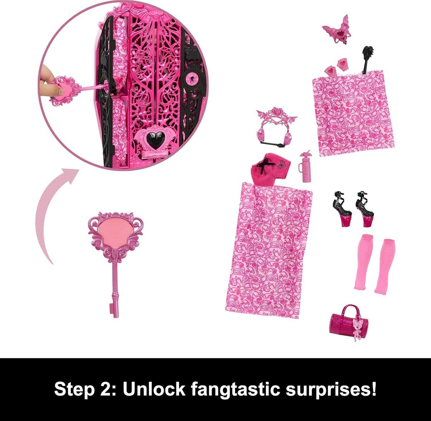 Монстер хай Дракулаура Шафа Monster High Draculaura Skulltimate Secret