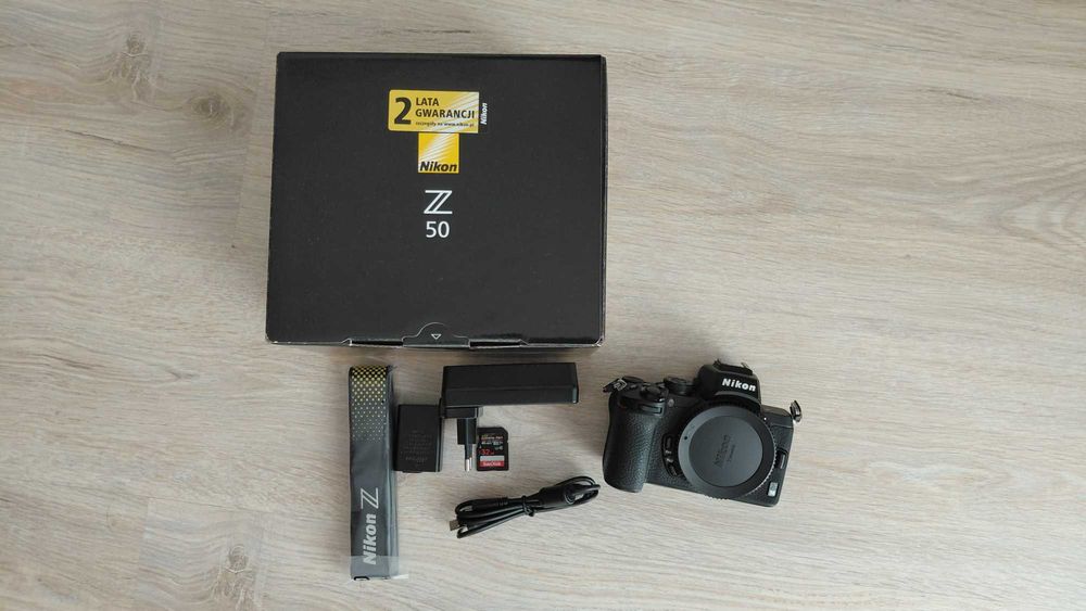 Nikon z50 karta sd gratis
