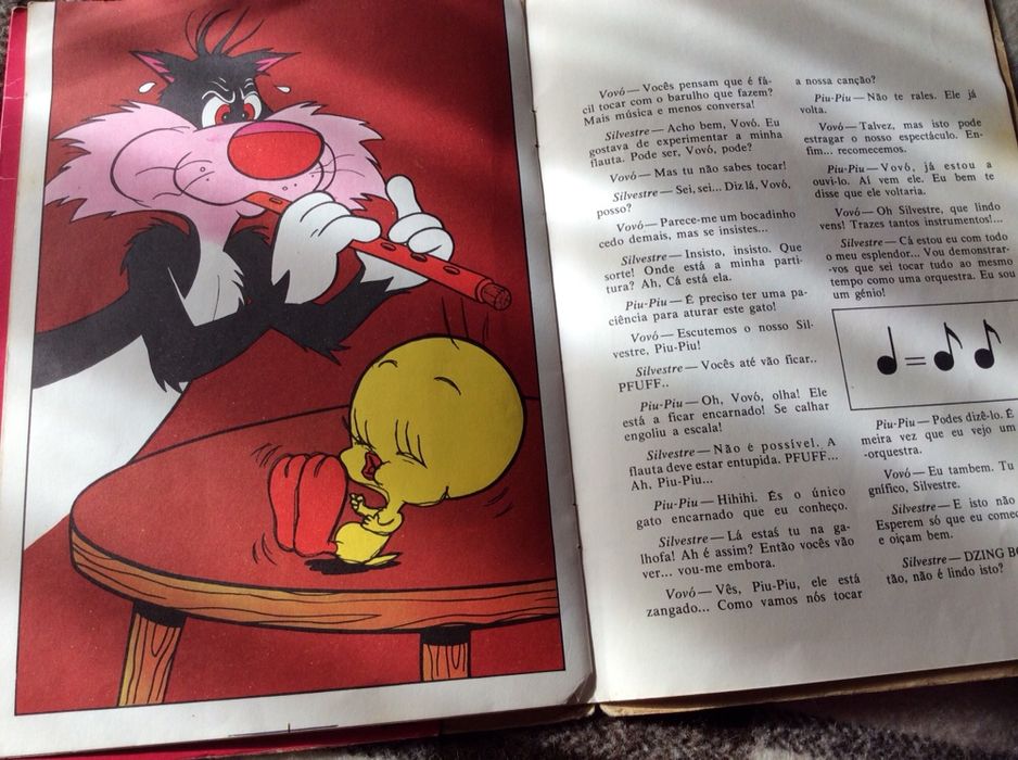 Desenhos animados Piu-Piu & Silvestre + Disco