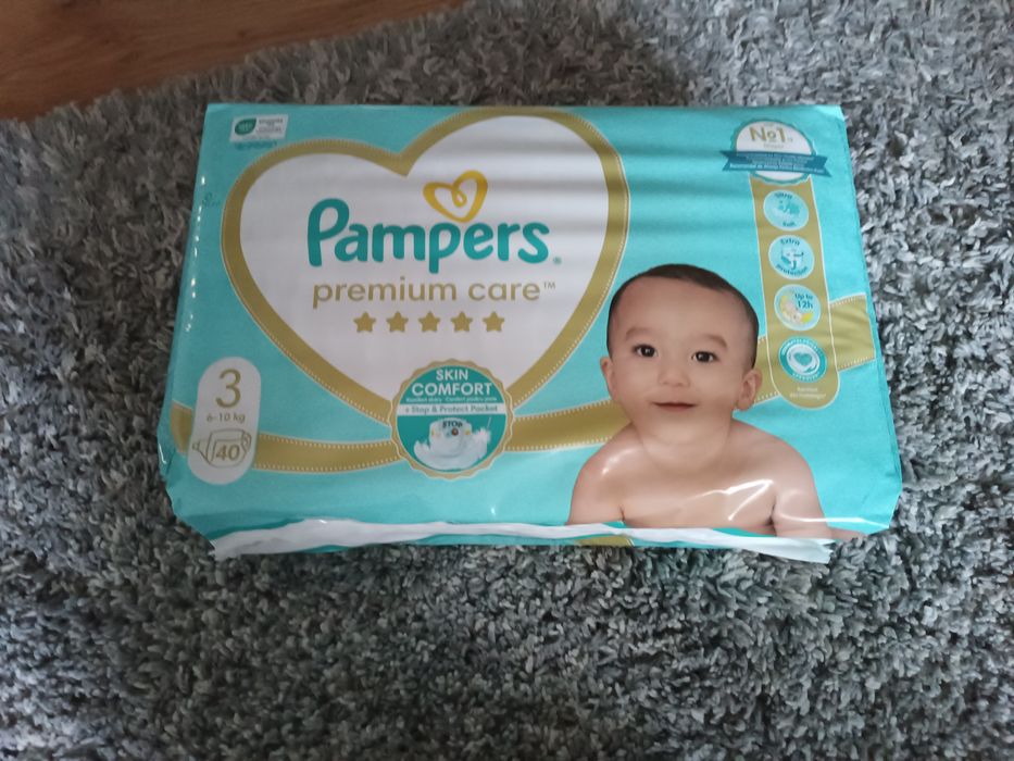 Pieluchy pampers premium care 3