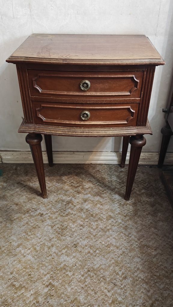 Mobília de quarto Vintage completa com colchão incluído