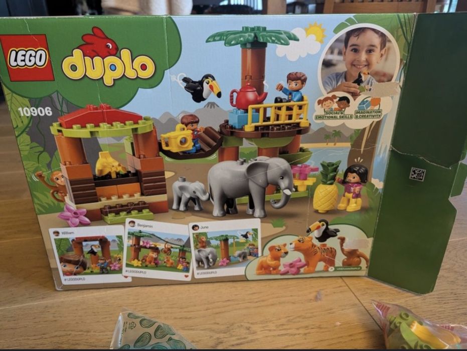 Kompletny zestaw LEGO Duplo tropical island 10906
