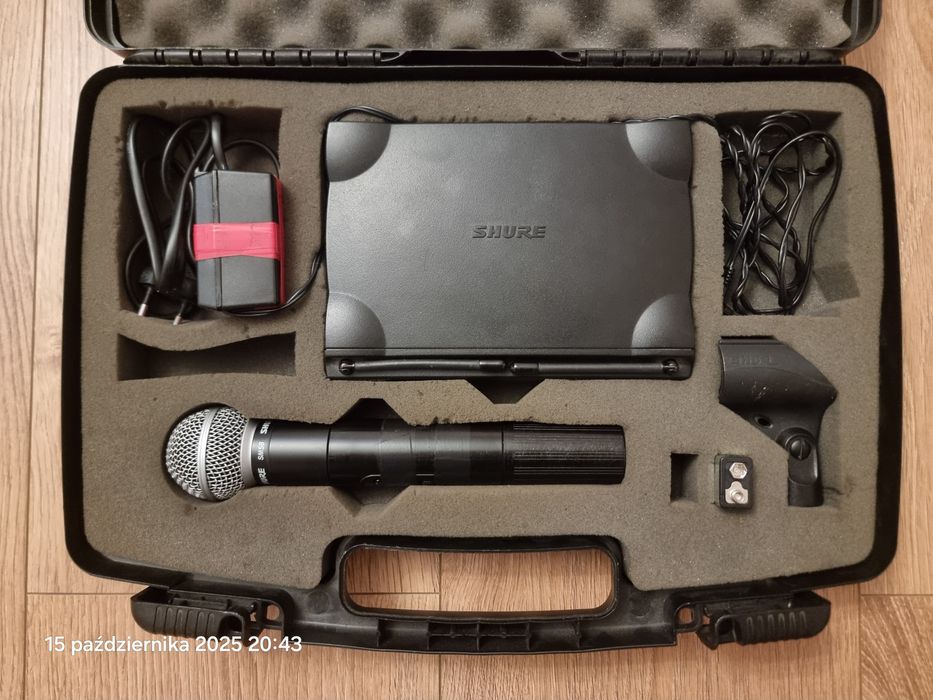 Mikrofon bezprzewodowy shure SM58