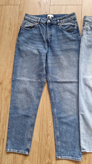H&M 2 pary spodni dżinsowych rozmiar 42