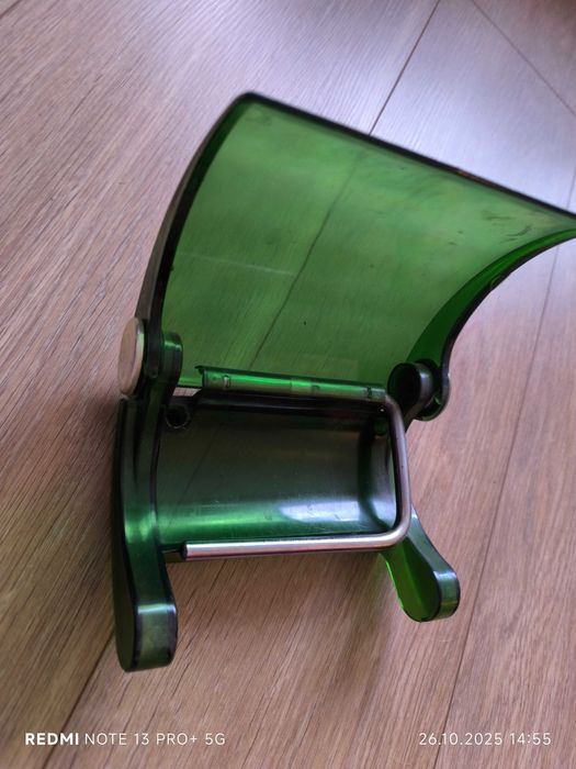 PRL uchwyt na papier toaletowy zieleń vintage retro