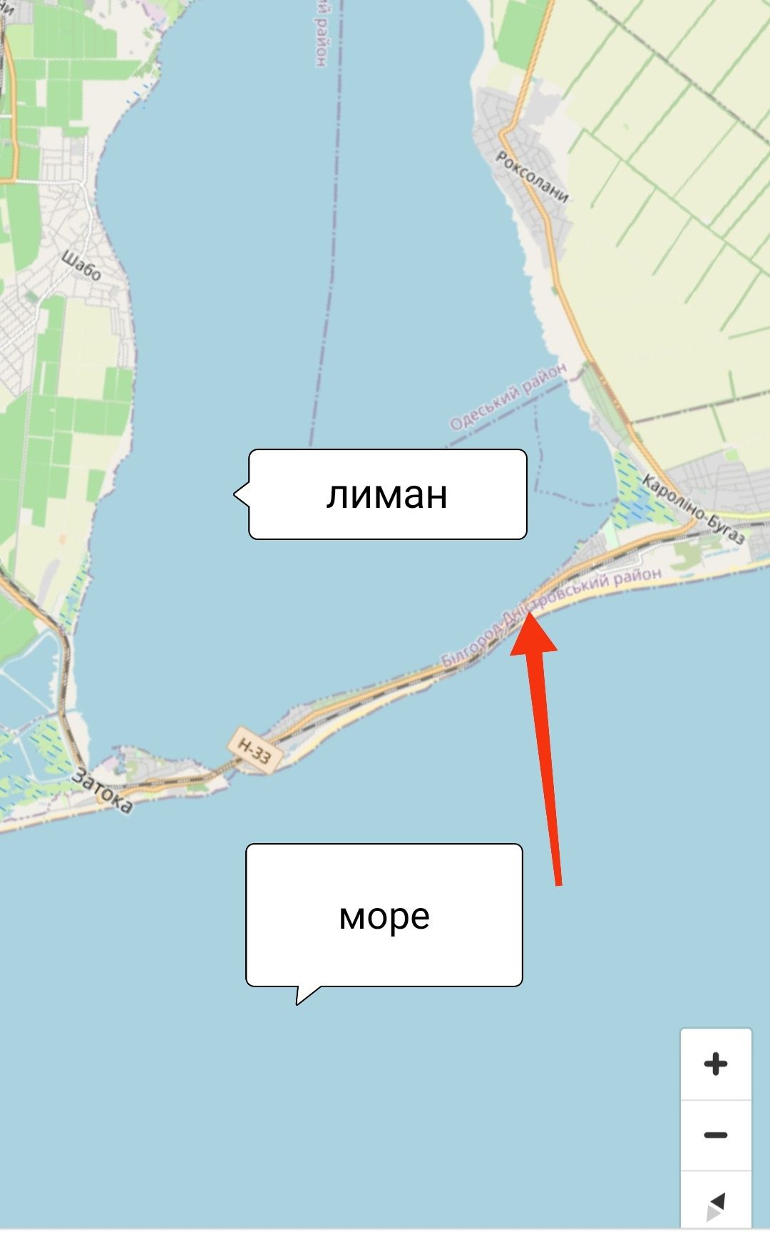 Затока ,ст.лиманская, Каролино-бугаз.