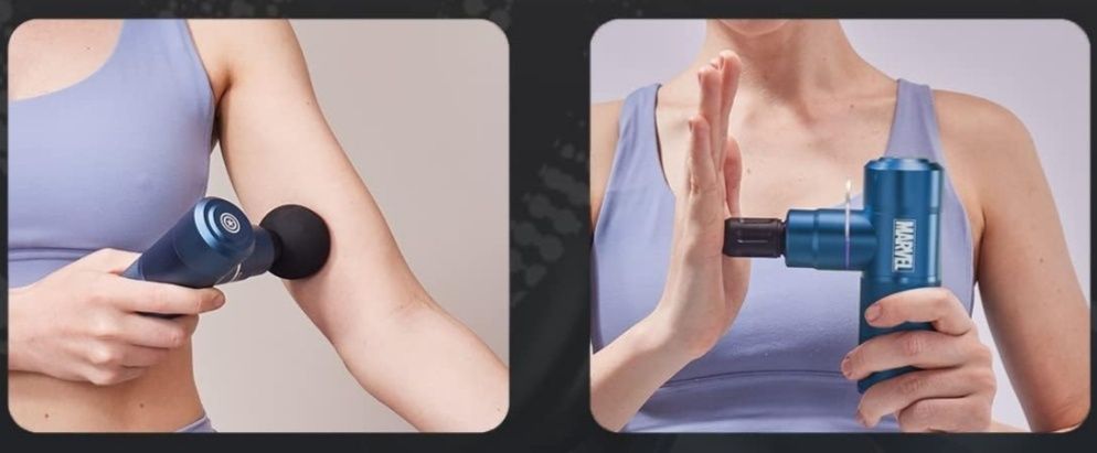 Marvel pistolet do masażu – elektryczny masażer ręczny, mini pistolet