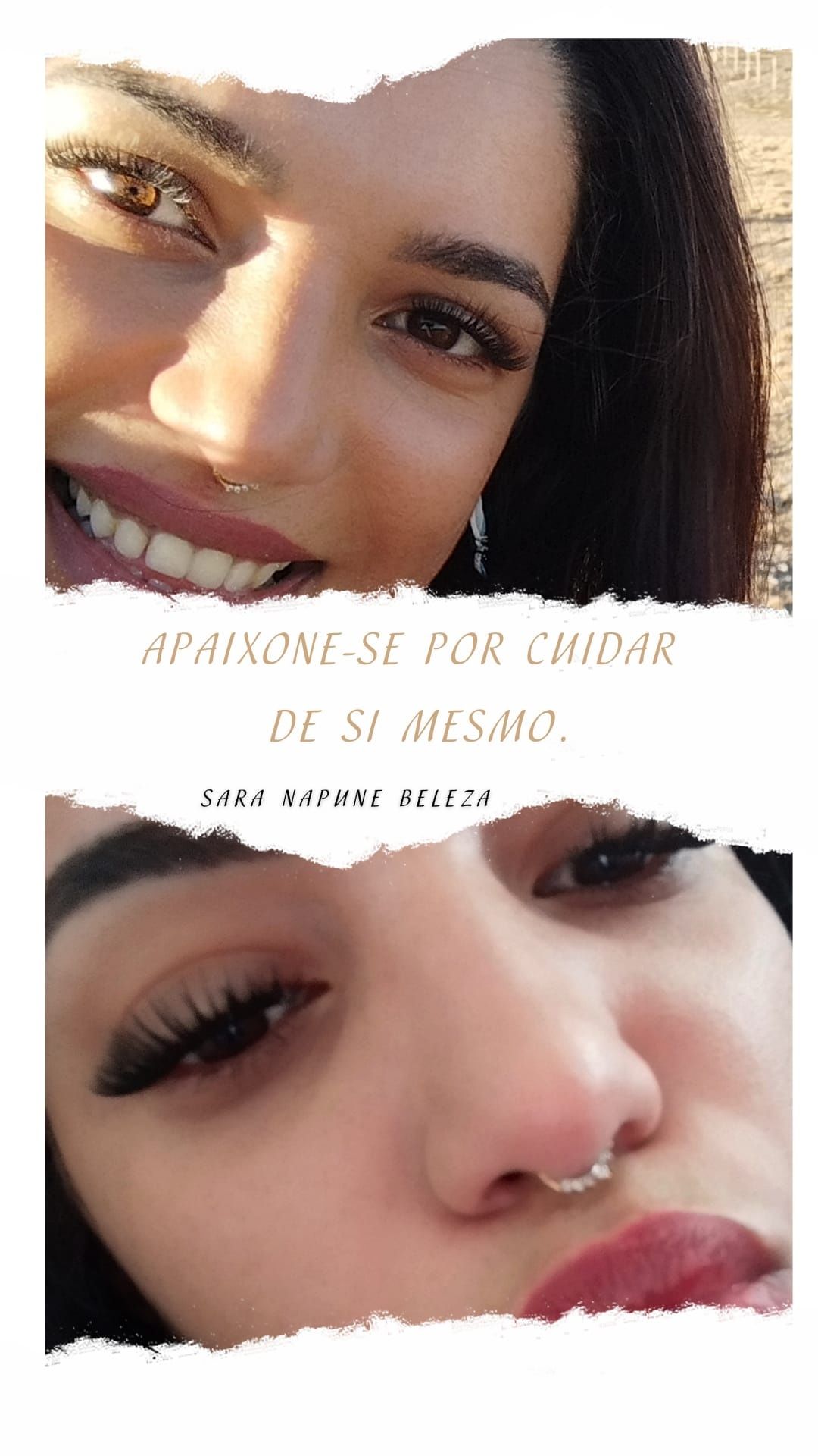 Extensão de pestanas Unhas de Gel etc..