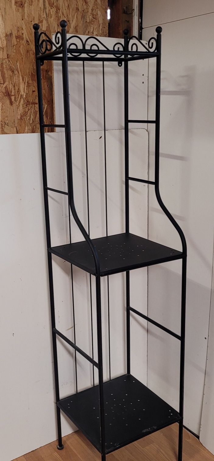 Regał metalowy łazienkowy Ikea Ronnskar wąski