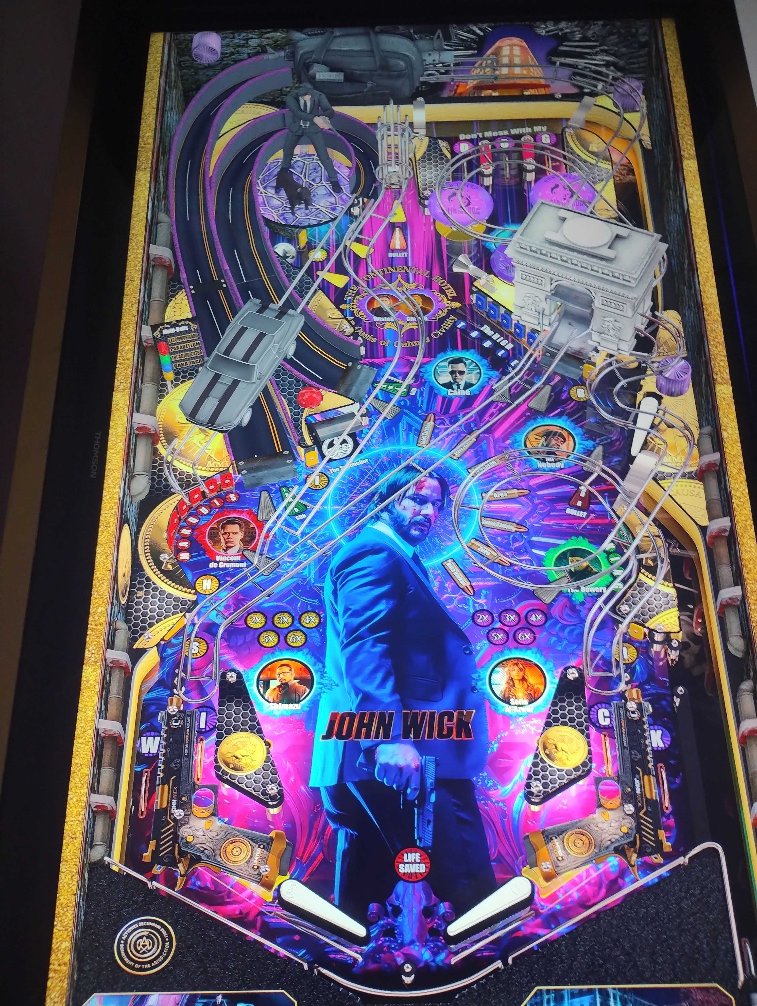 Fliper TRON Visual Pinball X 43 "4K