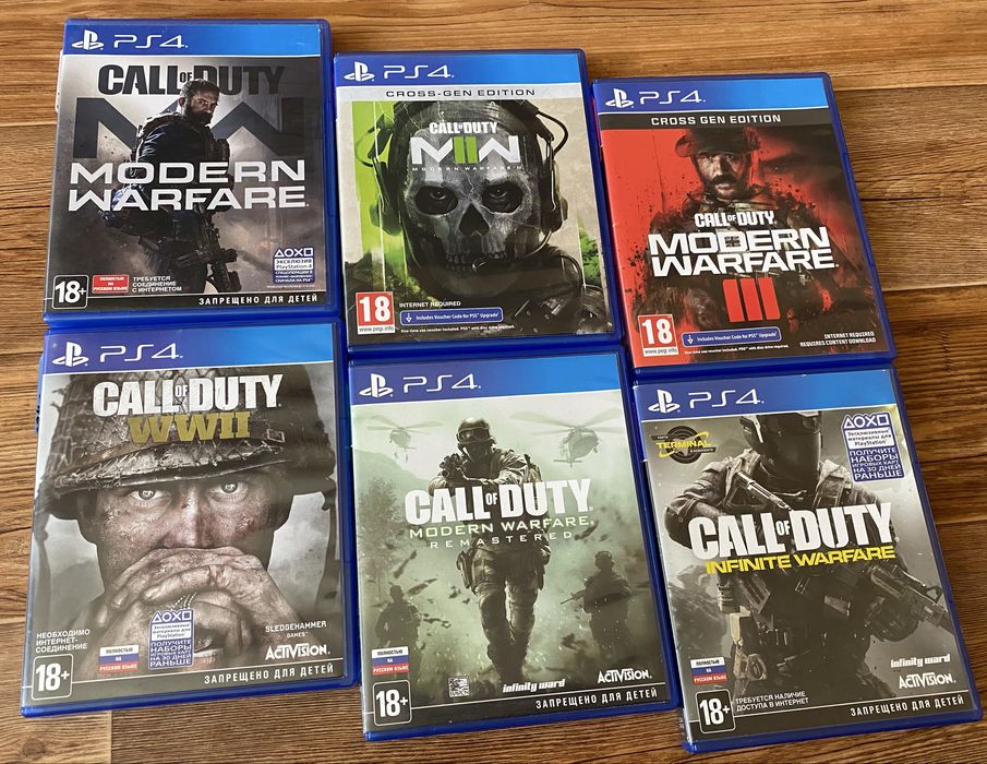 Sony PS4: Resident Evil, Spider-Man, Uncharted, CoD WWll, Ace Combat 7