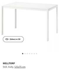 Stół MELLTORP biały - Ikea