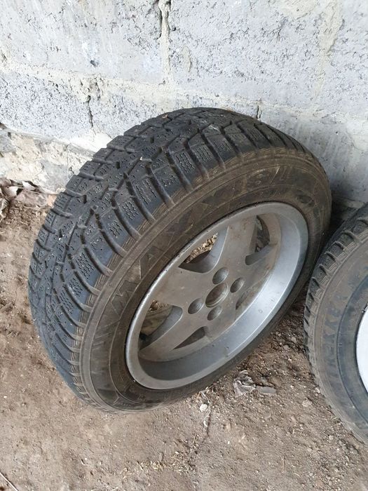 Продам диски з шинами 4×100 r15 dacia, daewoo, chevrolet renault