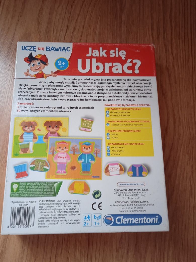 Gra edukacyjna Jak się ubrać?