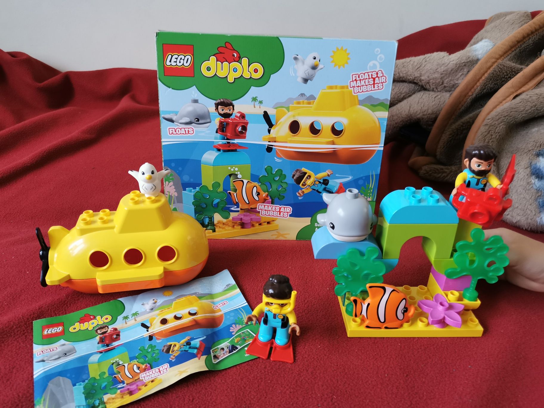 Lego duplo łódź podwodna