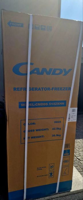 Frigorífico Candy Inox CMDDS [Novo]