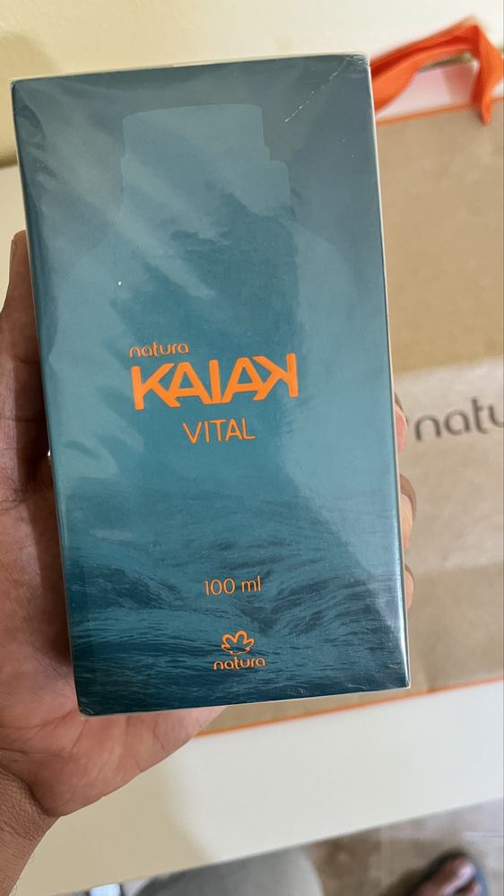 Perfume Kaiak Vital Natura - Masculino, Novo e Lacrado