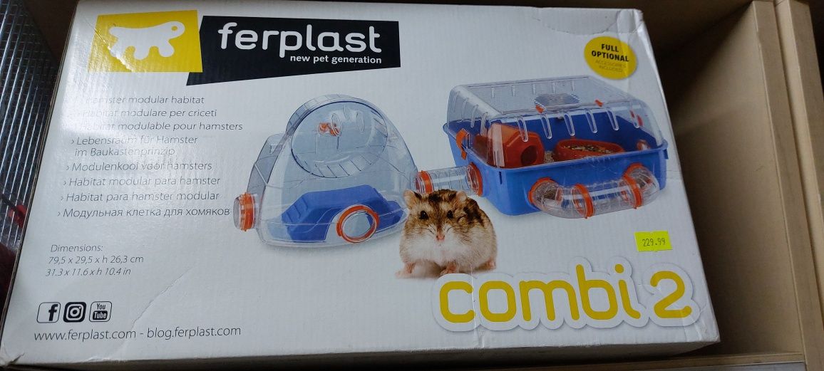 Klatka chomik ferplast comi 2