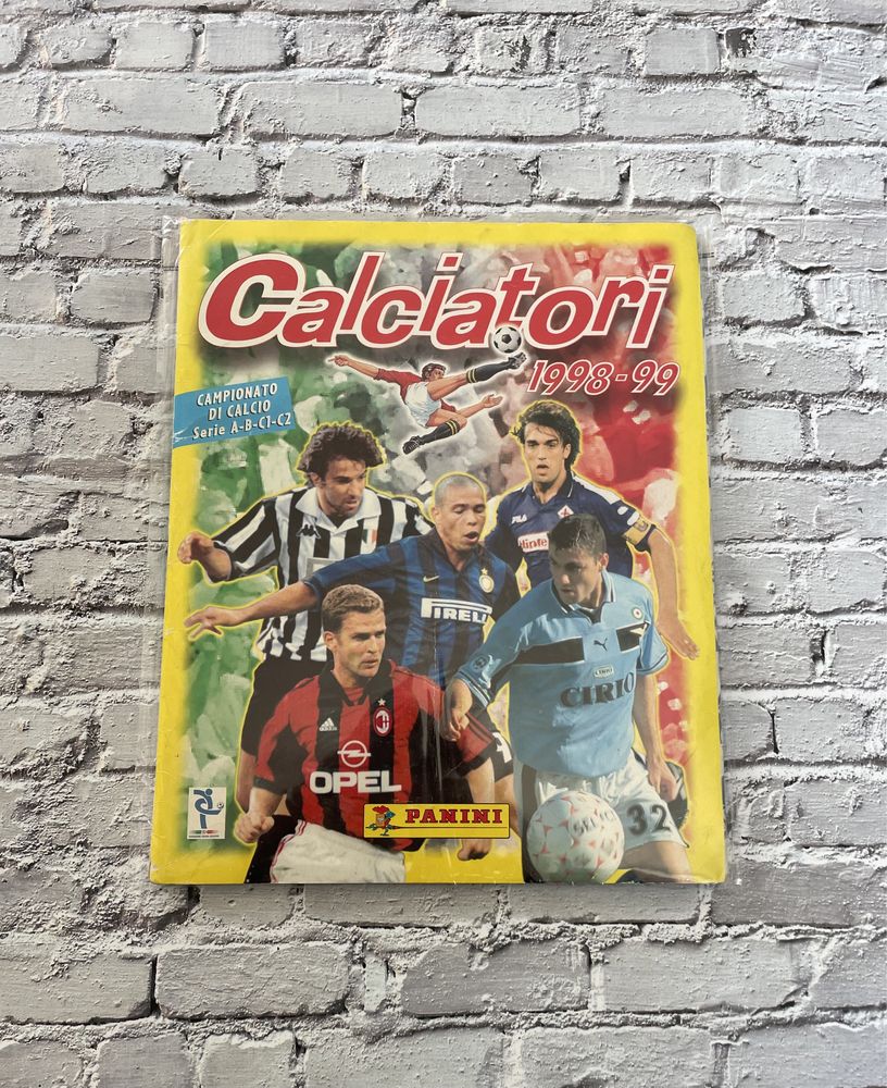 Panini Calciatori 1998/1999 чемпионат Calcio полный альбом