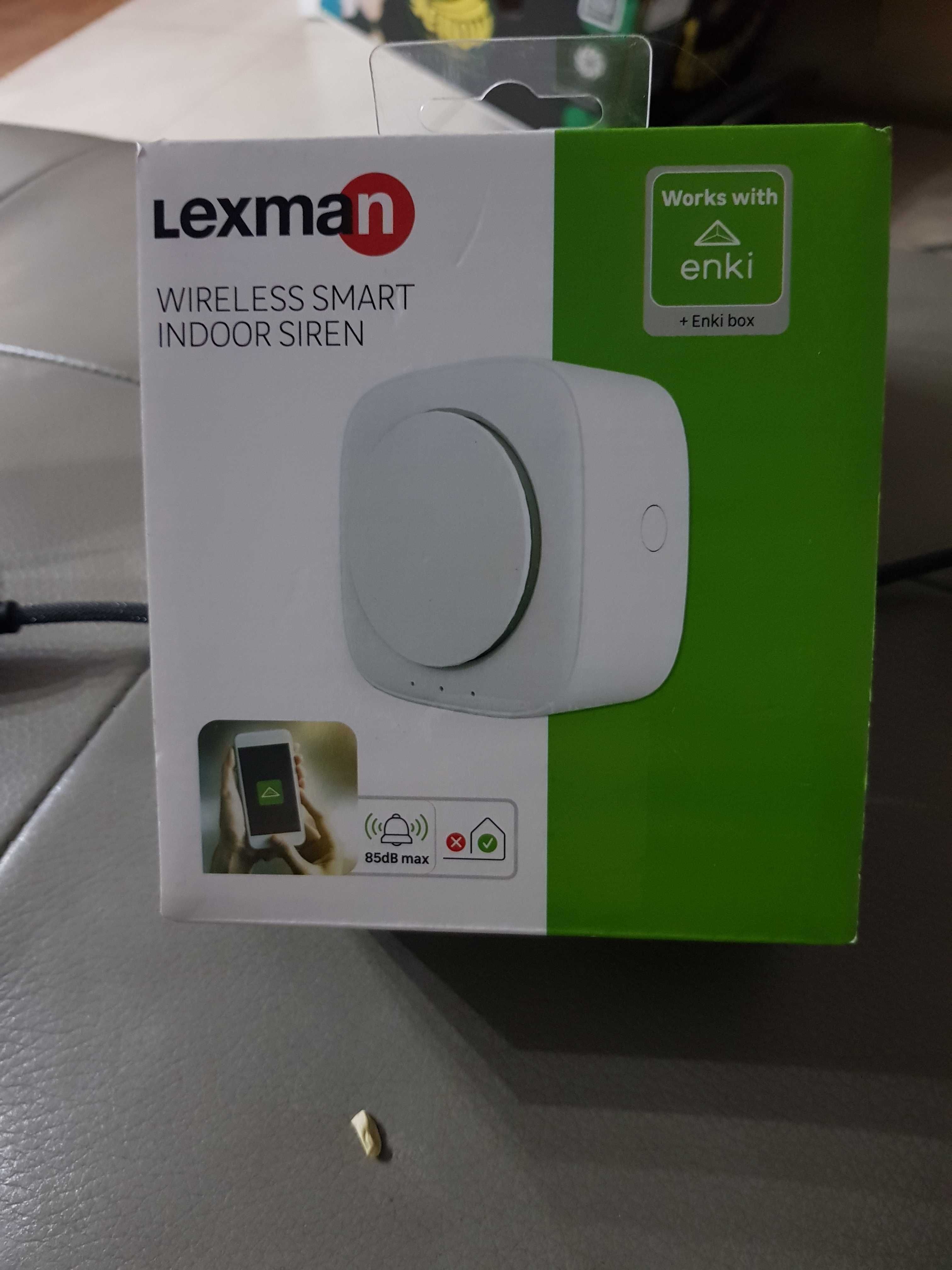 LEXMAN Syrena alarmowa wew. wireless smart indoor siren